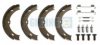 GIRLING 5187589 Brake Shoe Set, parking brake